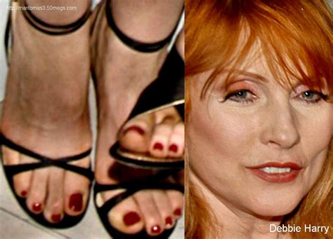 debbie harry feet|Deborah Harrys Feet << wikiFeet